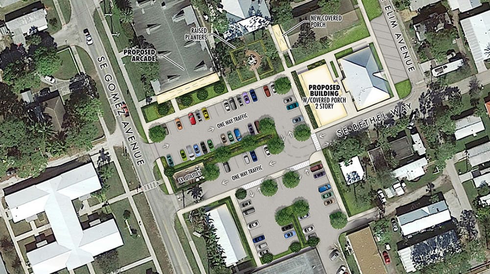 New Parking Lot and Traffic Flow New Parking Lot and Traffic Flow